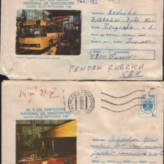 Intreguri postale circulate 1989-Tensometrie