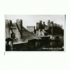 CP178-63 Conway Castle and Bridge (Marea Britanie)-necirculata