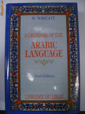 GRAMATICA LIMBII ARABE-W.Wright foto