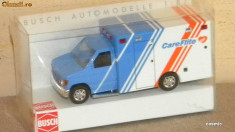 BUSCH ambulanta americana 1:87 foto