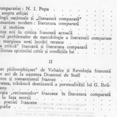 N I Popa - Studii de literatura comparata