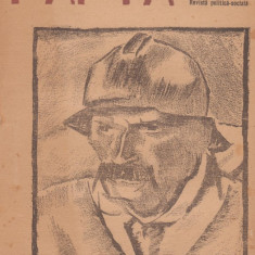 5 nr. Fapta - revista politica-sociala (1919,desene Iser,Tiberiu
