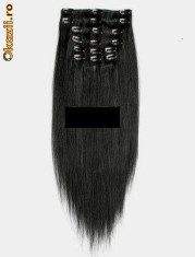 extensii par artificial negre foto