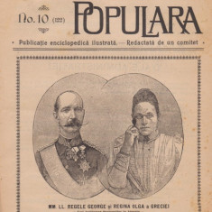Revista ilustrata Foaia Populara din 15 mai 1901 (Bucuresti