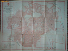 Planul Municipiului Timisoara 1941-1943 foto
