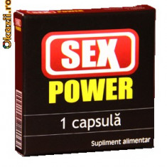 Sex Power - capsula pentru ultra potenta