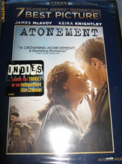 Atonement - film original USA pe DVD foto