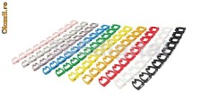 Etichete pentru cabluri RJ45 RJ11 RJ12- label mark 10 buc. foto