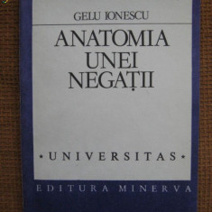 Gelu Ionescu - Anatomia unei negatii