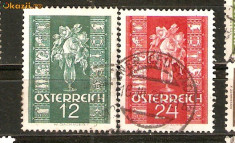 Timbre Austria 1937 ZODIAC Serie foto