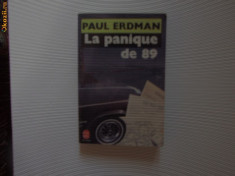 Paul Erdman - La panique de 89 foto