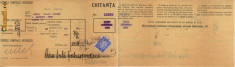 DOCUMENT - CHITANTA 1931 foto