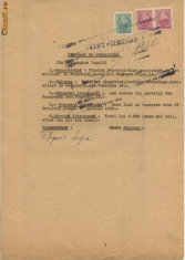 CONTRACT DE INCHIRIERE 1949 foto