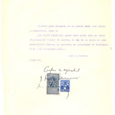 03 Document vechi fiscalizat -Braila -23 06 1933-Abramovici...