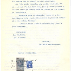 02 Document vechi fiscalizat -Braila -26 Oct 1931 -Contract