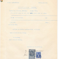 08 Document vechi fiscalizat -Braila-Chitanta-1932-Abramovici...
