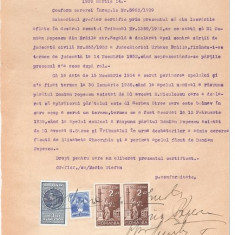 27 Document vechi fiscalizat -1939 -Braila - Certificat Nr.9290