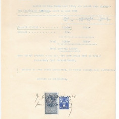 13 Document vechi fiscalizat -Braila-Chitanta-1932-Abramovici...
