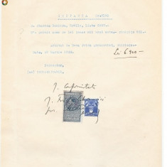 07 Document vechi fiscalizat -Braila-Chitanta-1933-Abramovici...