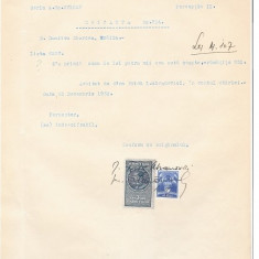 09 Document vechi fiscalizat -Braila-Chitanta-1932-Abramovici...