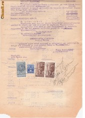 30 Document vechi fiscalizat -1939 -Braila -Raport de expertiza