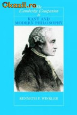 Cambridge Companion to Kant and Modern Philosophy nou foto