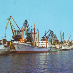 S11265 CONSTANTA Vedere generala din port circulat 1969