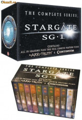 Stargate SG 1 sezoanele 1-10. 56 dvd box-set foto