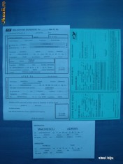 MANDAT POSTAL - BULETIN DE EXPEDITIE - POSTA ROMANA foto