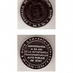 AC 64 Medalie Aniversarea a 50 ani de la Inf.Tp.Publice de Stat