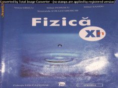 Fizica, Manual pt cls a XI-a, (F1) foto