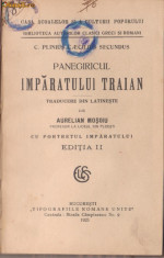 Plinius Secundus / Panegiricul imparatului Traian (1925) foto