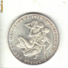 bnk mnd Germania RFG 10 marci 1972G , argint, km132,olimpiada