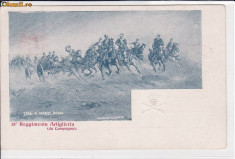 Carte postal veche italiana colectia Franco Agnetis gm120 redus foto