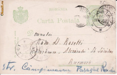 Carte postala Catre Radu D Rosetti 1907 GM 133 redus foto