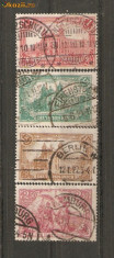 Timbre Germania Reich 1920 Serie stampilate foto