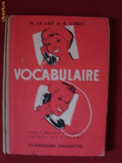 VOCABULAIRE COURS MOYEN 2e ANNEE ENTREE EN SIXIEME foto