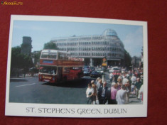 CARTE POSTALA NESCRISA ST. STEPHEN&amp;#039;S GREEN, DUBLIN foto