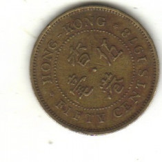 bnk mnd Hong Kong 50 centi 1978