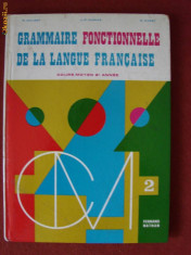 GRAMMAIRE FONCTIONNELLE DE LA LANGUE FRANCAISE foto