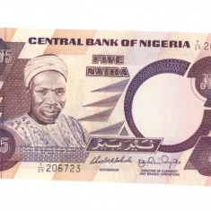 Nigeria 5 naira 2005 Noua