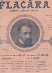 Revista Flacara : Pompiliu Eliade (1912,desene Iser) foto