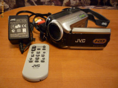 vand camera video jvc gz-mg275e,2mp,hdd40gb foto