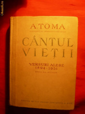 A.TOMA - CANTUL VIETII - Versuri Alese 1894-1951 foto