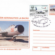 Intreg avion militar MiG-19P,fost in dotarea aviatiei romane
