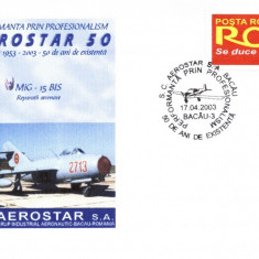 Plic avion militar MiG-15Bis,fost in dotarea aviatiei romane