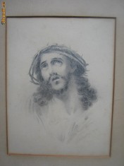 Desen Isus in creion 1821 foto