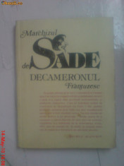 Sade - Decameronul frantuzesc foto