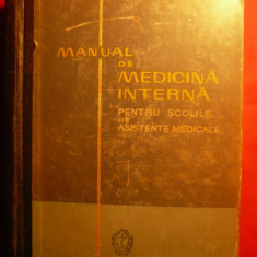 MANUAL DE MEDICINA INTERNA autor colectiv 1960