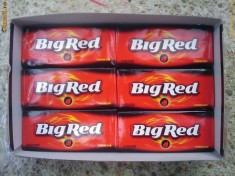 GUMA MESTECAT BIG RED DE LA WRIGLEY&amp;#039;S- PACHET DE 15 LAME foto